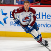 Gabriel Landeskog skates, may return on Colorado trip