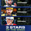 Kucherov, Forsberg, Caufield named NHL 3 Stars of Week March 23, 2026