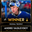 Andrei Vasilevskiy wins 2026 Vezina Trophy as best goalie in NHL