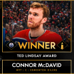 Connor McDavid wins 2026 Ted Lindsay Award as most outstanding player