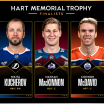 Hart Trophy winner to be announced before Game 5 of Stanley Cup Final
