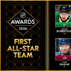 NHLs första och andra Allstar team 2025 26