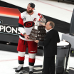  Carolina Hurricanes Jordan Staal wins 2026 Conn Smythe trophy playoffs MVP