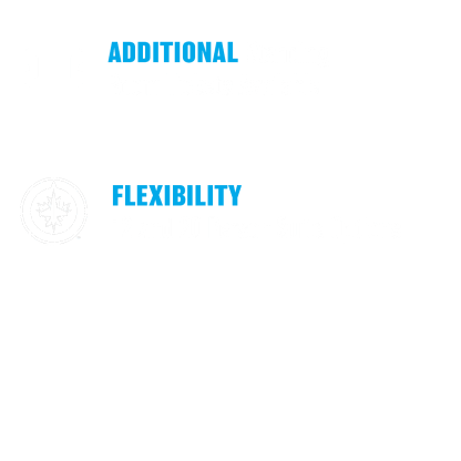 Additional standing room tickets available. Flexibility - 12 and 20 person suite options.