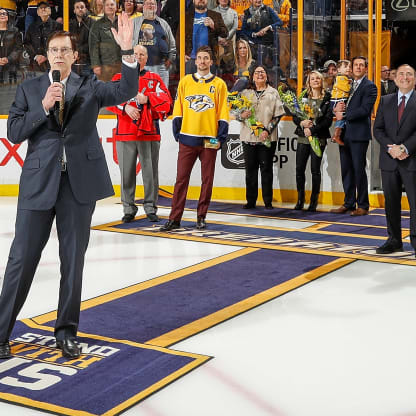 Predators to Honor David Poile During On-Ice Ceremony at Bridgestone Arena  on Nov. 22