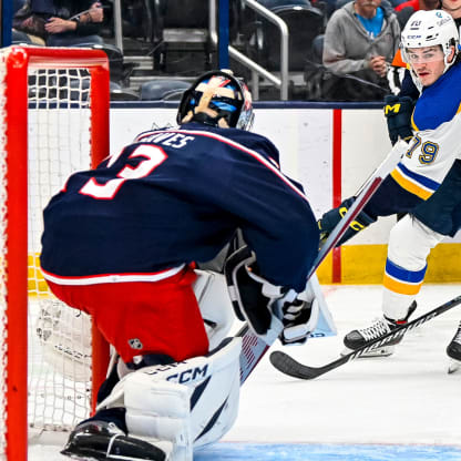 Columbus Blue Jackets overwhelmed by St. Louis Blues