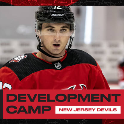 NHL New Jersey Devils Ticket Birthday Invitation