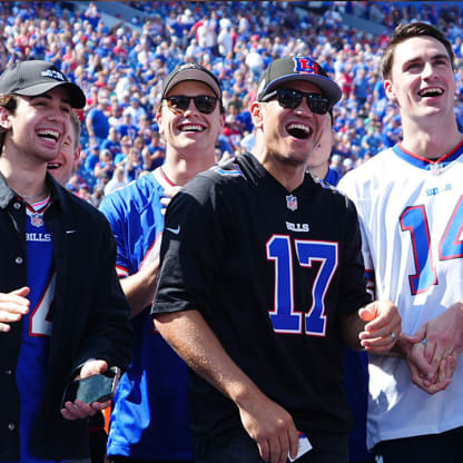 Buffalo Bills on X: The gang does the @BuffaloSabres home opener