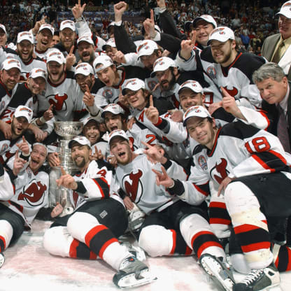 Mighty Ducks of Anaheim at New Jersey Devils Highlights: Game 5, 2003 Stanley  Cup Final 
