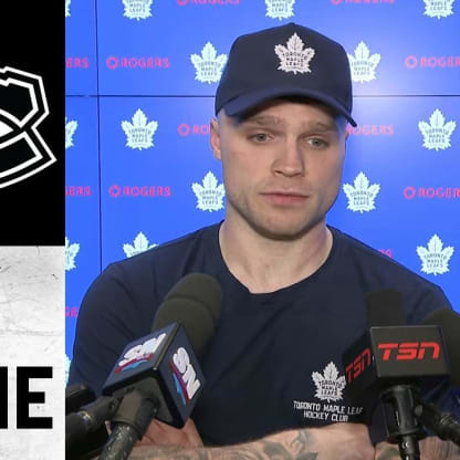 Max Domi | Post Game | Toronto Maple Leafs