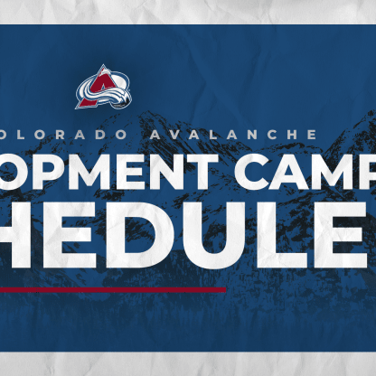 Avalanche Announce 2025 Development Camp Schedule | Colorado Avalanche