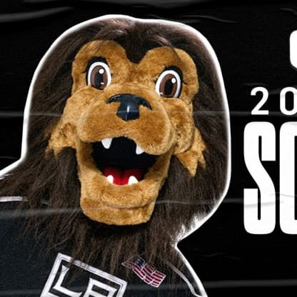  Los Angeles Kings Bailey Mascot Team NHL National