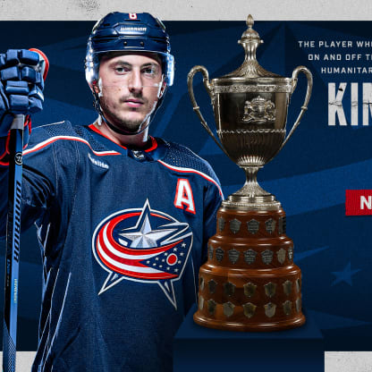 Zach Werenski named Blue Jackets nominee for King Clancy Memorial