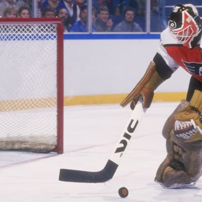 Dec. 8: Hextall first goalie to score goal by shooting puck into