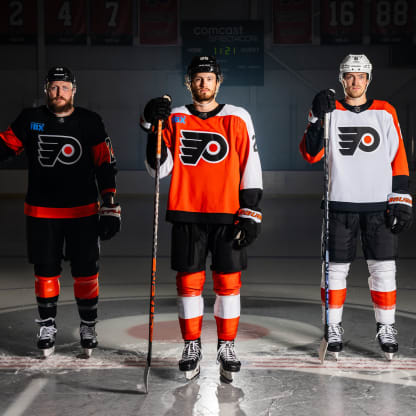 Philadelphia Flyers 2023-24 Season Orange Jersey - All Stitched - Vgear