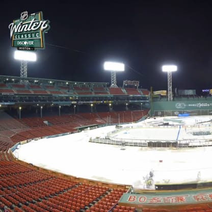 2023 NHL Winter Classic Timelapse at Fenway Park 