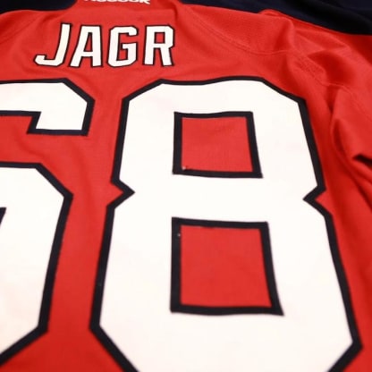 68 Jaromir Jagr GAME WORN All-Star Jersey - Florida Panthers All