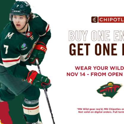 Chipotle hockey sale day