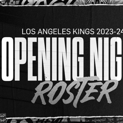 LA Kings Announce 2023 Season Opening Roster