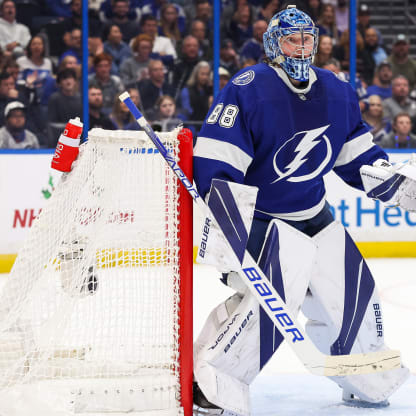 Goaltender Andrei Vasilevskiy of the Tampa Bay Lightning and News Photo  - Getty Images