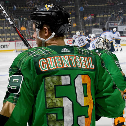 NHL teams break out the green for St. Patrick's Day weekend