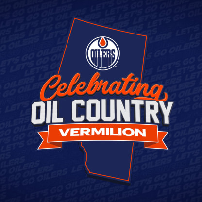 Edmonton Oilers celebrating fan base in Vermilion