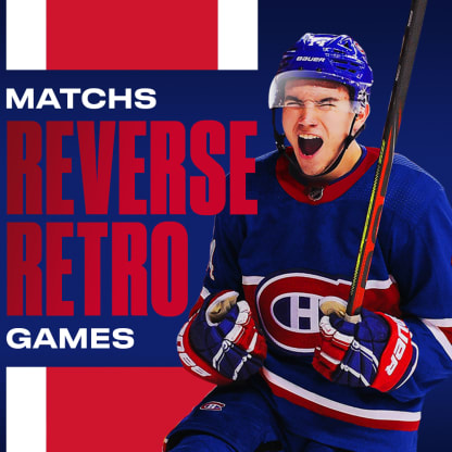 Chandail de hockey Reverse Retro des Canadiens de Montréal