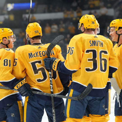 The Nashville Predators All Time 25 Games or Less Lineup - Page 2