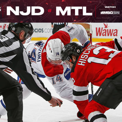 Montreal canadiens vs discount new jersey devils