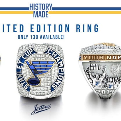 St. Louis Blues Stanley Cup Championship Ring 