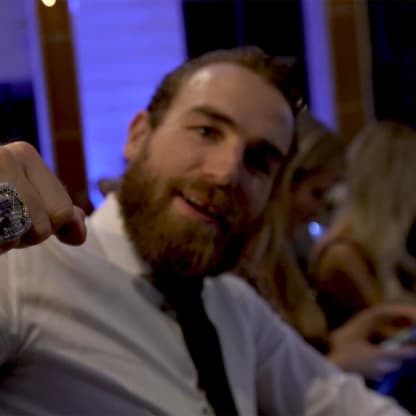 Ring Ceremony  St. Louis Blues