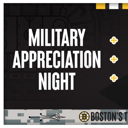 Bruins Military Appreciation Night 2017 • USO New England