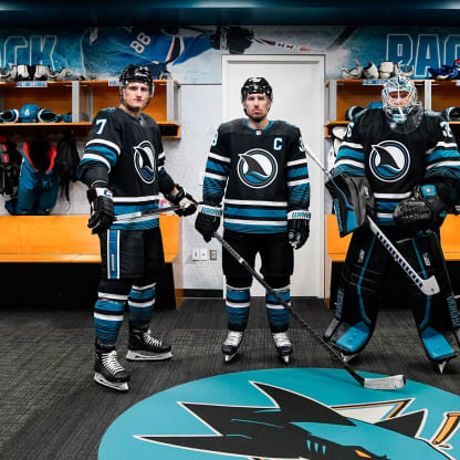 Sharks unveil new black Cali Fin third jerseys NHL