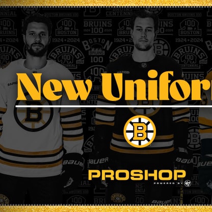 Bruins unveil their new third jersey - Stanley Cup of Chowder
