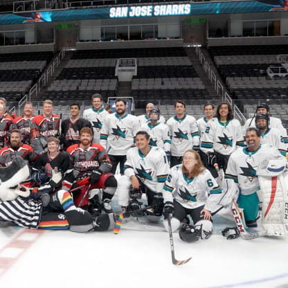 The San Jose Sharks celebrated Black History Month with awesome