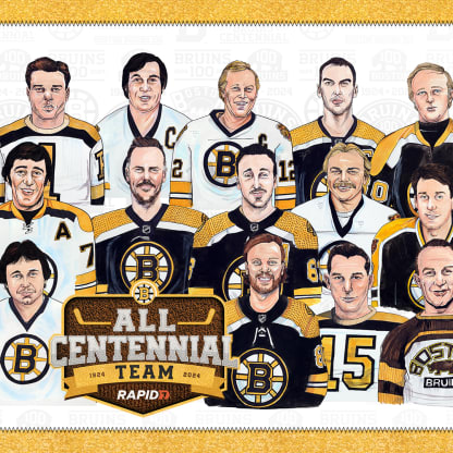 Bruins unveil 3 new jerseys ahead of centennial season