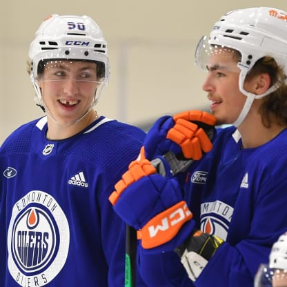 DEV CAMP: Petrov adapting to North American game | Edmonton Oilers