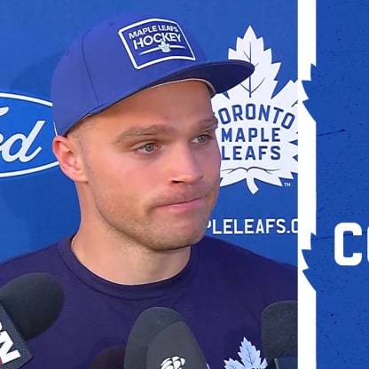 Max Domi | Practice | Toronto Maple Leafs