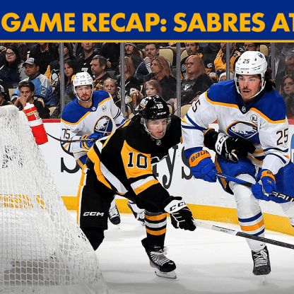 Buffalo Sabres e Pittsburgh Penguins se unem em jogo dedicado à