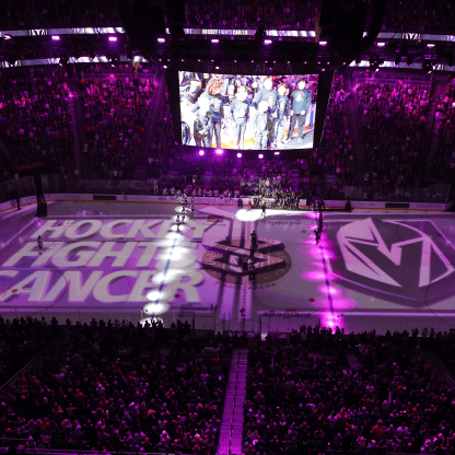 Golden knights hockey sales fights cancer jersey