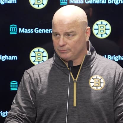 Press Room: Jim Montgomery | Boston Bruins