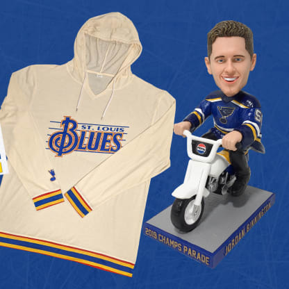 Blues best sale jersey giveaway