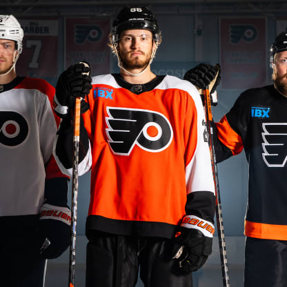 Flyers bring back burnt orange jerseys for new uniforms