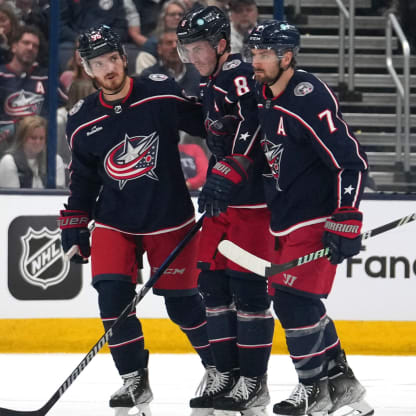 SEE IT: Blue Jackets' Zach Werenski sustains brutal face injury