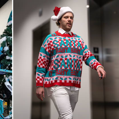 Bruins christmas sweater hotsell
