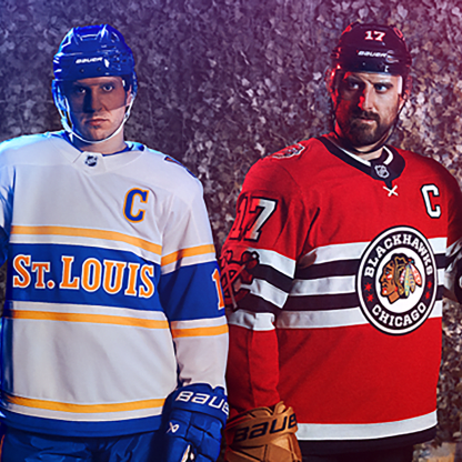 Trikots fur das Winter Classic der Blackhawks und Blues vorgestellt NHL de