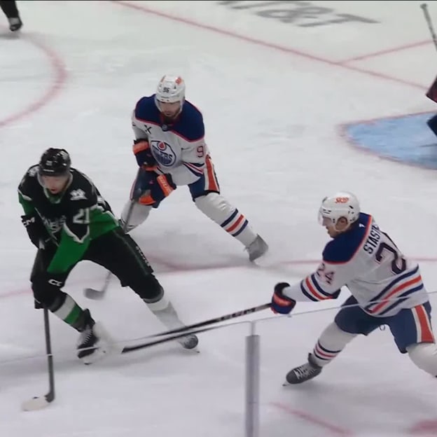 EDM@DAL: Robertson scores goal against Tristan Jarry