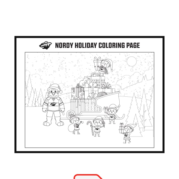 Holiday Coloring Page