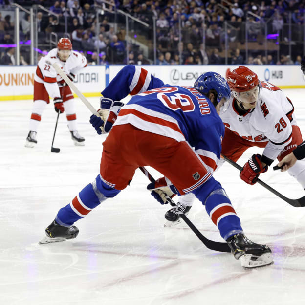 Rangers 4, Hurricanes 2