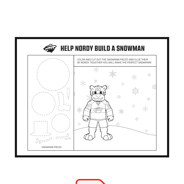Help Nordy Build a Snowman